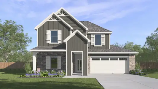 New construction Single-Family house 4033 Ripplewood Dr, Lindale, TX 75771 plan Naples - image