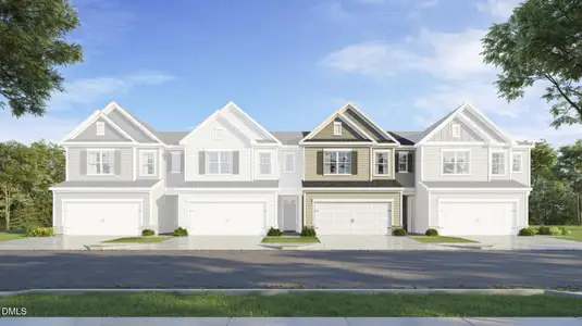 New construction Townhouse house 1118 Constellation Cir, Durham, NC 27703 - image
