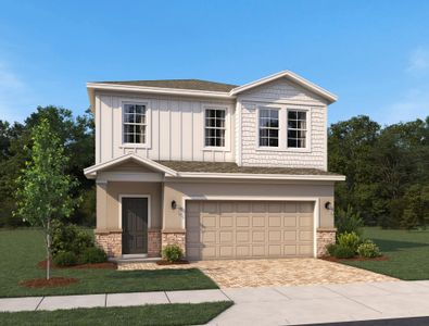 New construction Single-Family house 1168 Bluewater Ln, Rockledge, FL 32955 plan Scarborough - image