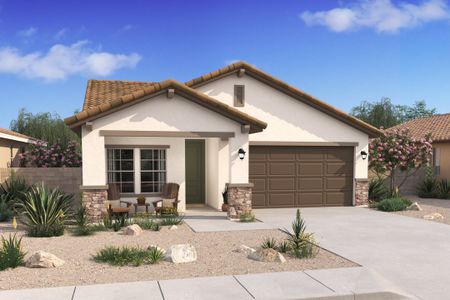 New construction Single-Family house 23402 W Albeniz Pl, Buckeye, AZ 85326 Clyde- photo 0