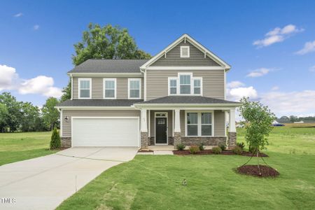 New construction Single-Family house 61 Whistling Way, Unit Apex Craftsman, Lillington, NC 27546 The Apex- photo 0