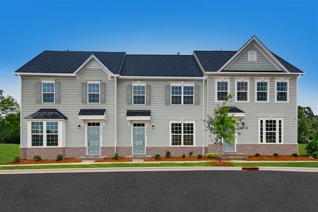 New construction Townhouse house 410 Serenity Circle, Cramerton, NC 28032 Mendelssohn Basement- photo 0