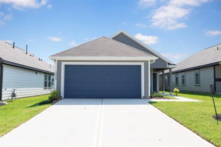 New construction Single-Family house 14042 Mount Hunter Drive, Willis, TX 77318 Sweetwater- photo 0