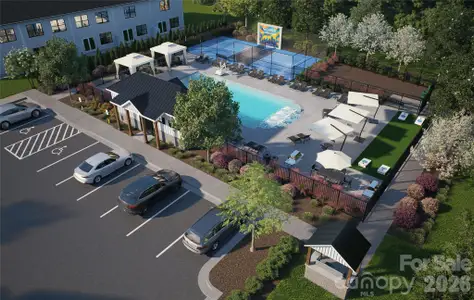 New construction Townhouse house 7530 Mashburn Dr, Charlotte, NC 28269 - image