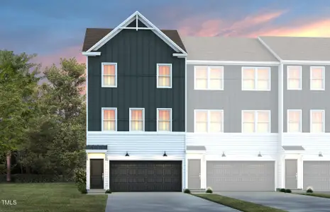 New construction Townhouse house 1406 Chrysalis Pl, Apex, NC 27502 null- photo 0