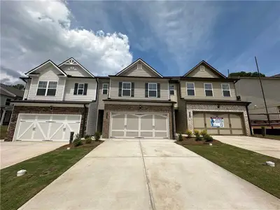 New construction Townhouse house 5605 Overview Dr, Unit 115, Flowery Branch, GA 30542 null- photo 0