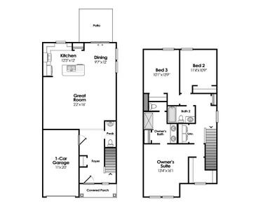 New construction Single-Family house 228 Carillo Dr, Columbia, SC 29223 plan Cliffside - image