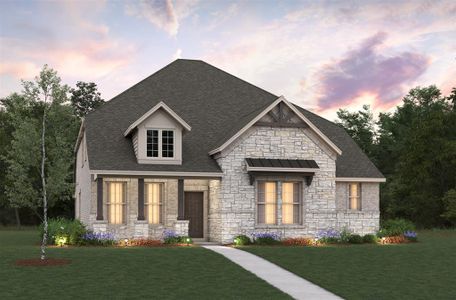 New construction Single-Family house 3526 Geranium Lane, Midlothian, TX 76065 Sedona- photo 0