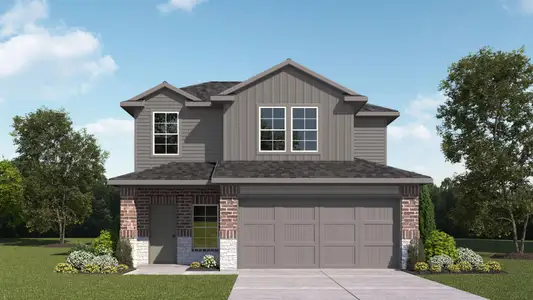 New construction Single-Family house 20133 Heinrich Ln, Manor, TX 78653 plan The Florence - image