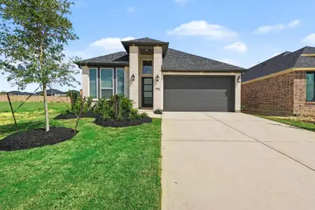 New construction Single-Family house 22122 Purple Bell Ct, Hockley, TX 77447 plan Braeswood - image