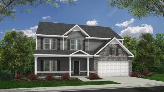 New construction Single-Family house 186 River Run Dr, Dallas, GA 30132 plan Graham - image