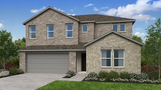 New construction Single-Family house 15049 Cactus Blossom Blvd, Fort Worth, TX 76052 plan Round Rock - image