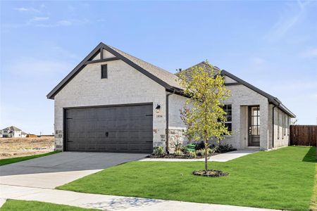 New construction Single-Family house 1004 Peeble Wend Dr, Lavon, TX 75166 Burnet- photo 1 1