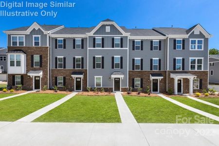 New construction Townhouse house 9218 Mallard Mills Drive, Unit 1007E, Charlotte, NC 28262 - photo 0