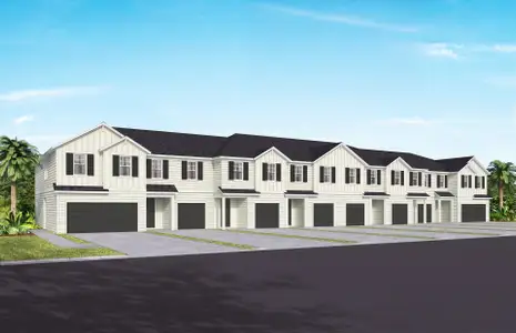 New construction Townhouse house Deland, FL 32724 plan Marisol - image