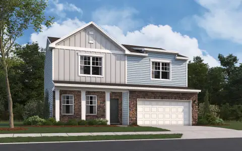New construction Single-Family house 110 E Goodnight St, Clayton, NC 27520 plan Beacon - image