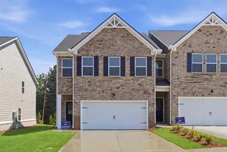 New construction Townhouse house 3648 Parkway James Dr, Snellville, GA 30039 plan Monterey - image