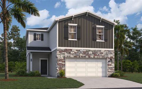 New construction Single-Family house 3501 Salvia Ct, Tavares, FL 32778 plan Cortez II - image