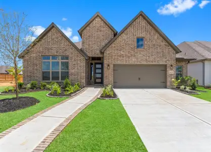 New construction Single-Family house 16270 Blue Mistflower Ln, Hockley, TX 77447 plan Spicewood - image