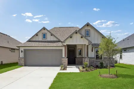 New construction Single-Family house 1214 Pavia Fields Dr, Huffman, TX 77336 plan Colorado - image