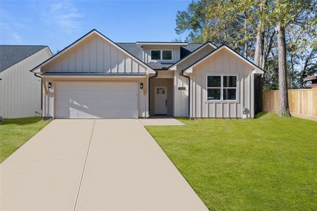 New construction Single-Family house 28411 Champion Oaks Dr, Magnolia, TX 77354 Magnolia- photo 0