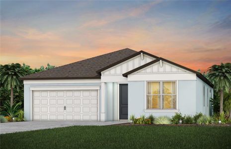 New construction Single-Family house 12646 Glenn Creek Drive, Riverview, FL 33569 Garnet- photo 0