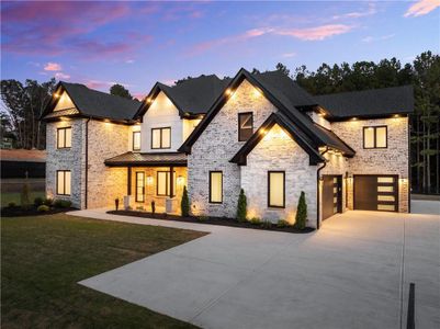 New construction Single-Family house 1682 Mineral Springs Rd, Hoschton, GA 30548 - image