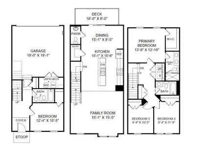 New construction Townhouse house 204 Laurelhurst Ln, Johns Island, SC 29455 - image