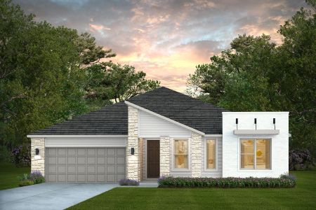 New construction Single-Family house 10207 Cactus Hls, San Antonio, TX 78254 plan Cuney - image