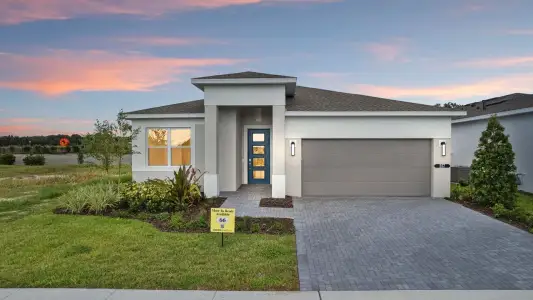 New construction Single-Family house 557 Hammock Oaks Blvd, Lady Lake, FL 32159 plan Morgan - image