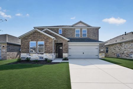 New construction Single-Family house 2625 Glacier Rd, Anna, TX 75409 plan Leander - image