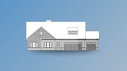 New construction Single-Family house 85 Boggs Rd, Williamston, SC 29697 plan (SC) Ellen A 3 Front Entry - image