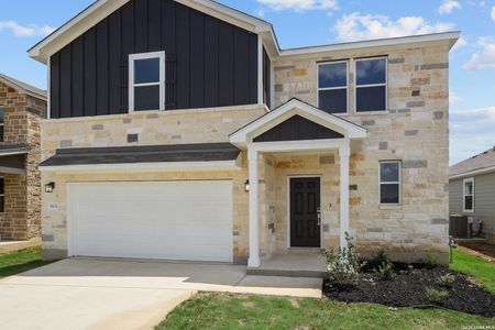 New construction Single-Family house 8424 Rocket Vw, San Antonio, TX 78263 plan Frio - 2165 - image