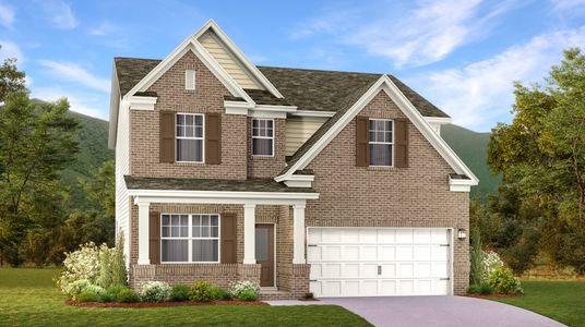 New construction Single-Family house 1321 Gentry Dr, Clarksville, TN 37043 plan Hamilton - image