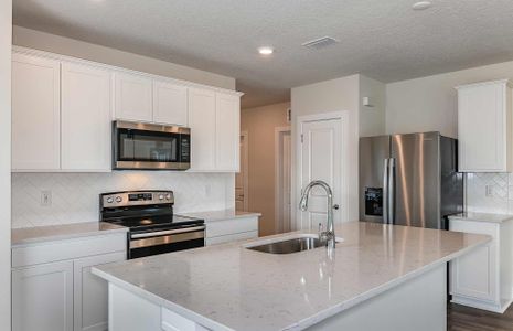 Kitchen with Large Center Island