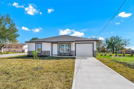 New construction Single-Family house 701 Claude Holmes Sr Ave, Haines City, FL 33844 - image