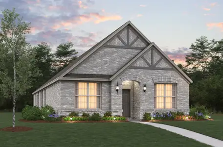 New construction Single-Family house 1440 Lady Bird Rd, Justin, TX 76247 plan Meridian - image