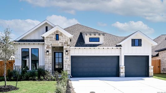 New construction Single-Family house 2913 Flaxen Wy, Seguin, TX 78155 plan 2776W - image