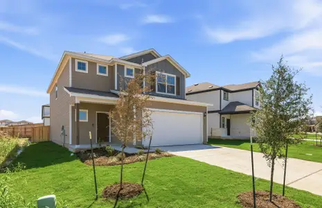 New construction Single-Family house 200 Green Berets Bnd, Jarrell, TX 76537 plan Monroe - image