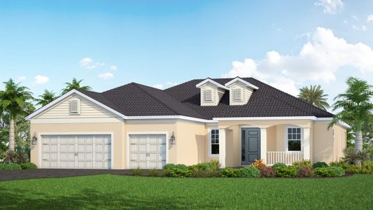 New construction Single-Family house 10012 Canaveral Cir, Sarasota, FL 34241 plan Captiva - image