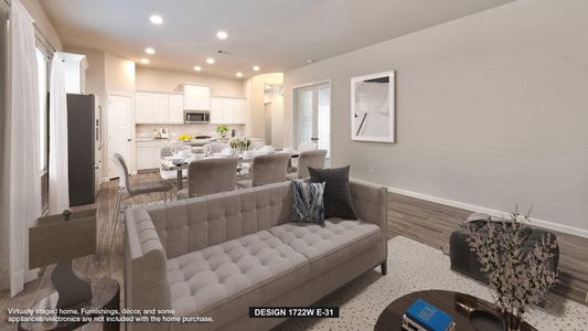 New construction Single-Family house 711 Campbell Crossing Ct, Willis, TX 77318 plan 1722W - image 5