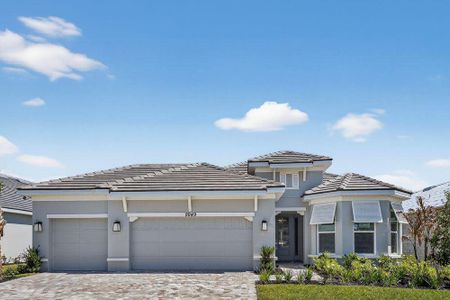 New construction Single-Family house 9949 Sw Davanti Dr, Port St. Lucie, FL 34987 plan Lazio - image