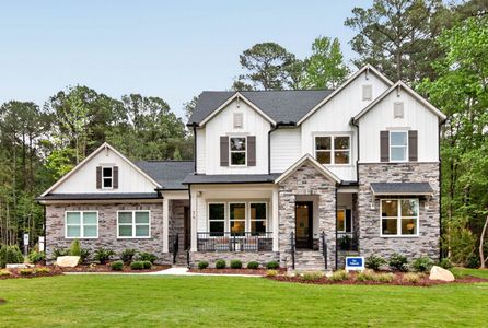 New construction Single-Family house 74 Flatiron Forest Dr, Pittsboro, NC 27312 plan The Oakcroft - image