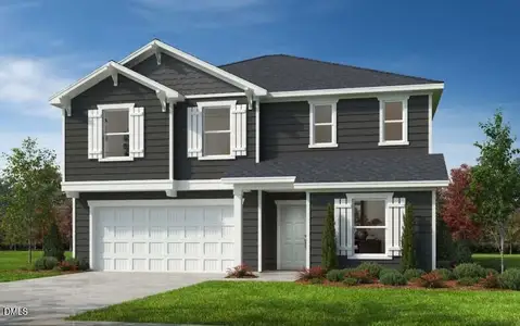 New construction Single-Family house 460 Purple Aster St, Youngsville, NC 27596 - image
