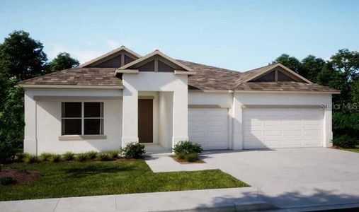 New construction Single-Family house 74 Greentree St, Homosassa, FL 34446 plan Venice - image