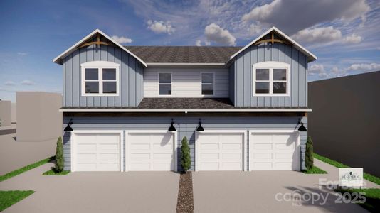 New construction Townhouse house 105 N Smallwood Pl, Charlotte, NC 28216 - image