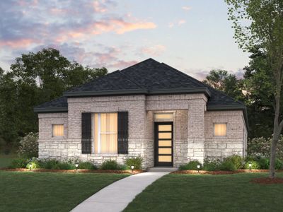 New construction Single-Family house 8104 Prairie Park Blvd, Denton, TX 76207 plan Begonia - image