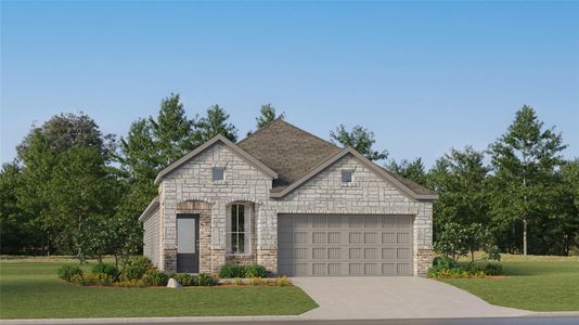 New construction Single-Family house 217 Mets Wy, Hutto, TX 78634 plan Cornwall - image