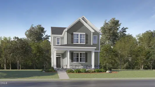 New construction Single-Family house 1716 Uplift Ave, Knightdale, NC 27545 plan Waterbury - image