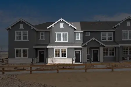 New construction Townhouse house 17362 W 91St Ln, Arvada, CO 80007 plan Frontier - image